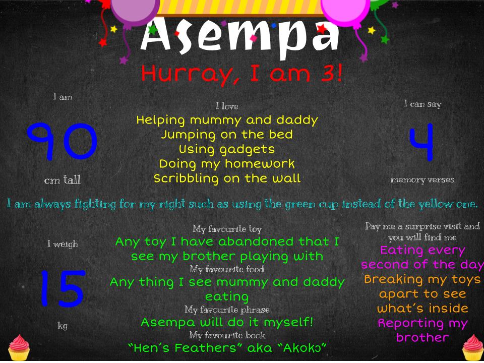 Three years - Asempa